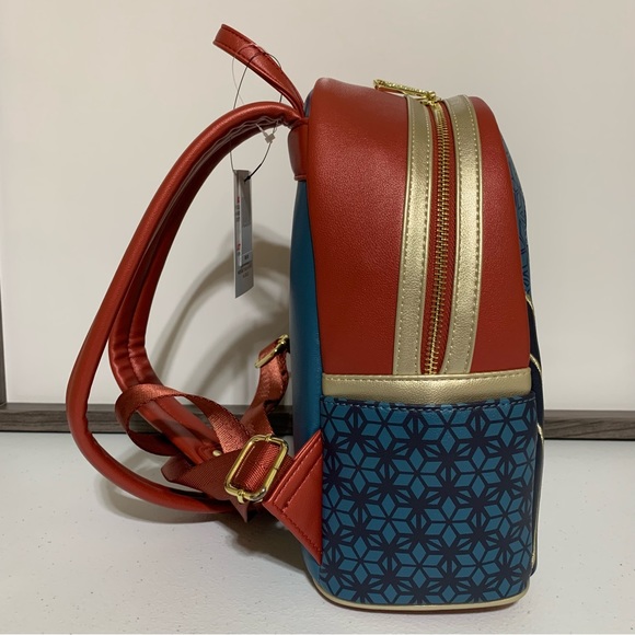 Loungefly Disney Parks Ms. Marvel Mini Backpack-NWT - Picture 2 of 11
